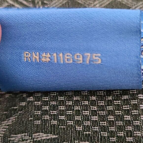 Bermuda Bay Men's Medium Silk Shirt Button Down Short Sleeve Green Tropical - Picture 10 of 16